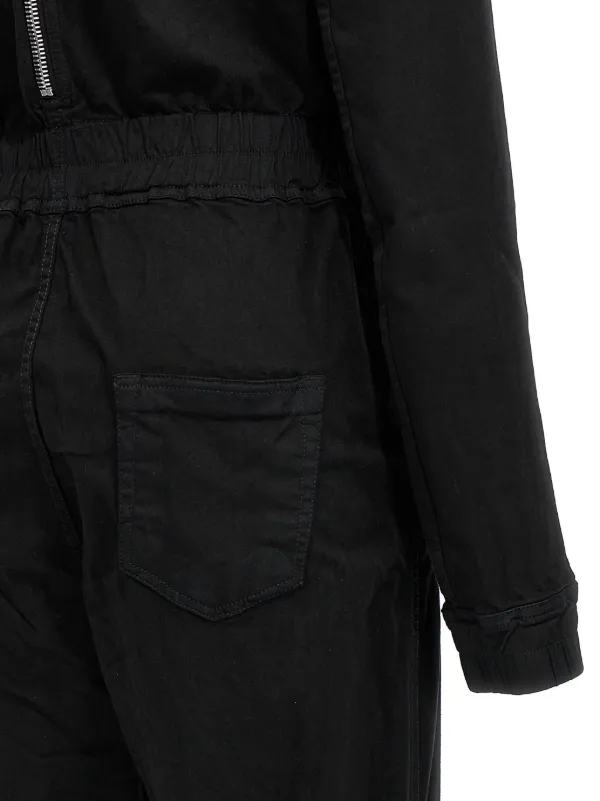 Rick Owens DRKSHDW Vネック ジャンプスーツ | ブラック | FARFETCH JP