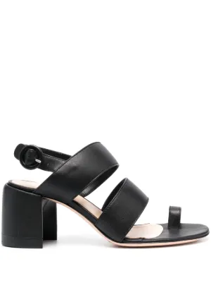 STUART WEITZMAN 黒スエード アンクルサンダル 39 Stuart Weitzman