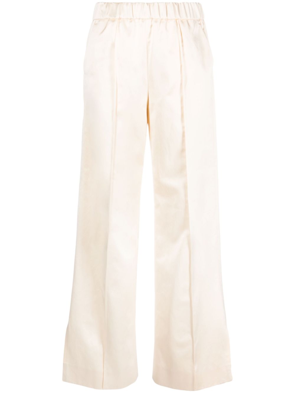 Jil Sander high-waisted wide-leg trousers - Neutrals