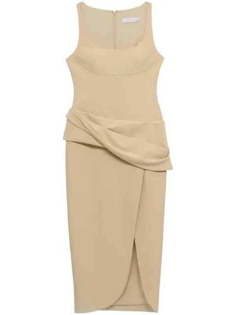 Simkhai Angeline draped stretch dress
