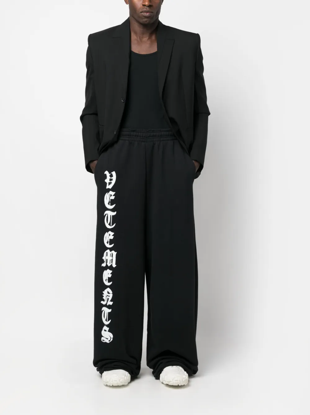 Anarchy Logo Sweatpants In Black