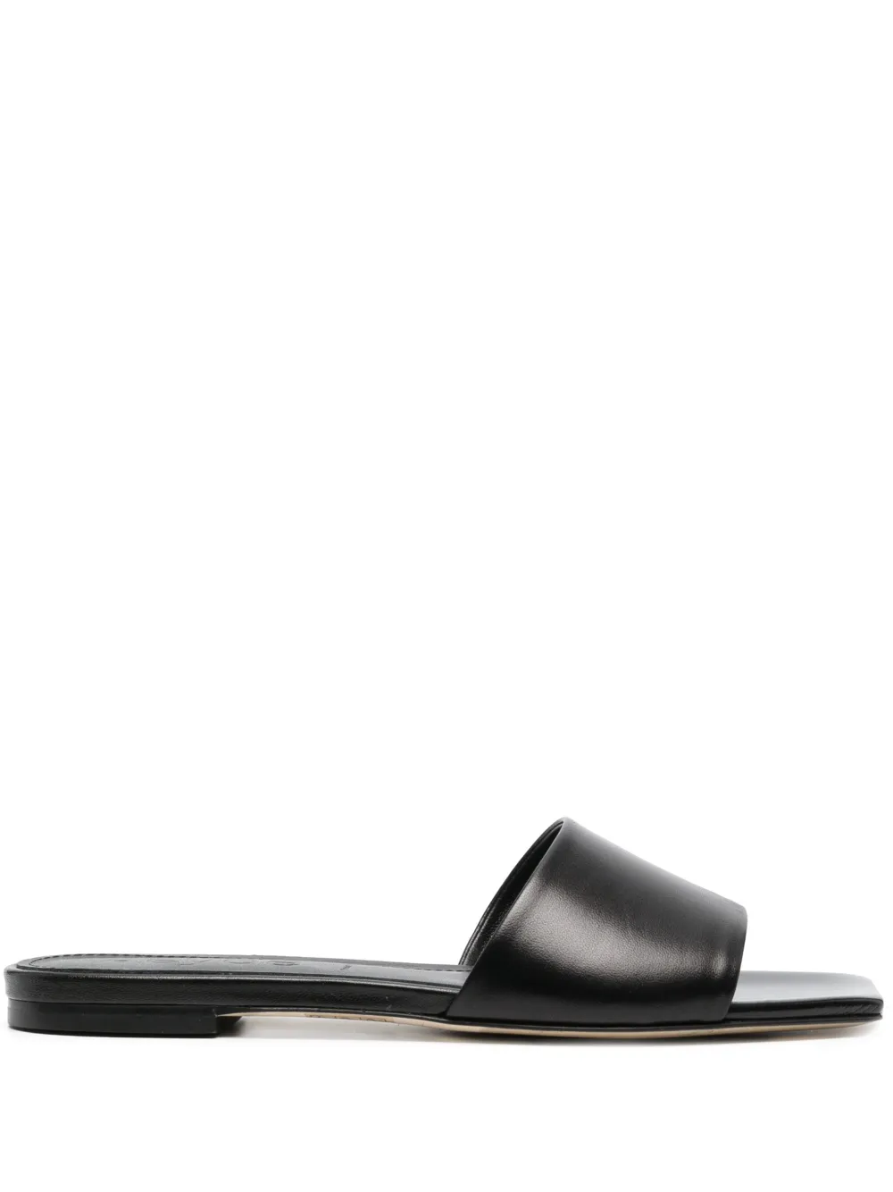 Aeyde Anna leather sandals | Black | Image 1