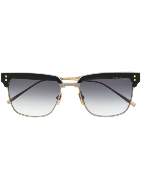 Dita Eyewear contrasting-bridge sunglasses