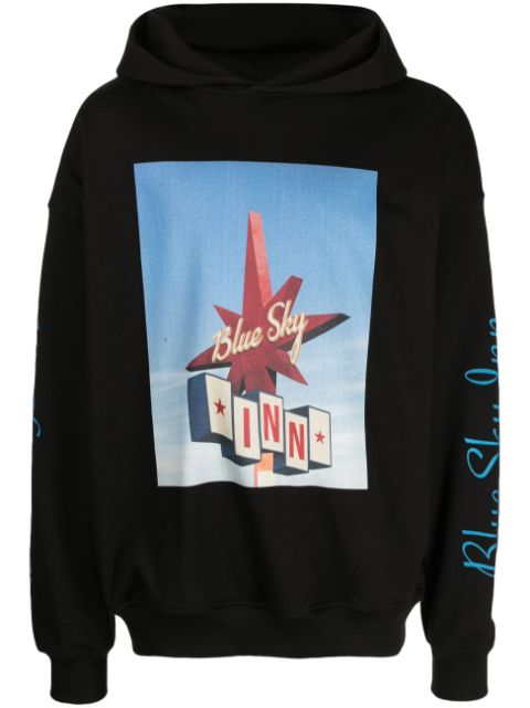 BLUE SKY INN hoodie con logo estampado