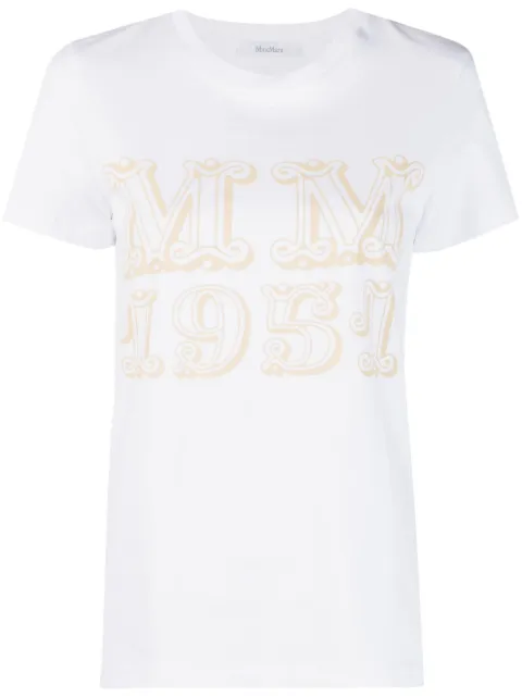 Max Mara logo-print cotton T-shirt