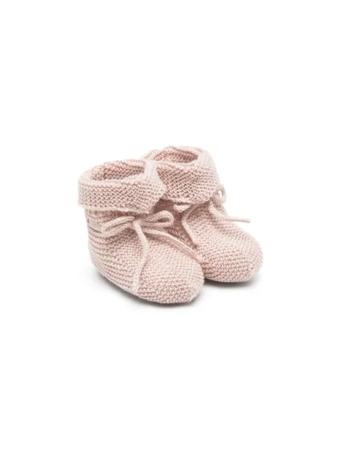 Paz Rodriguez fine-knit pre-walkers