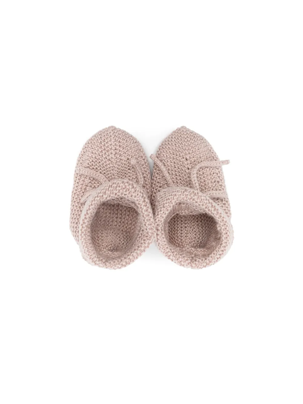 Paz Rodriguez Fine-knit Pre-walkers In Pink