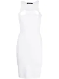 DSQUARED2 cut-out knitted dress - White