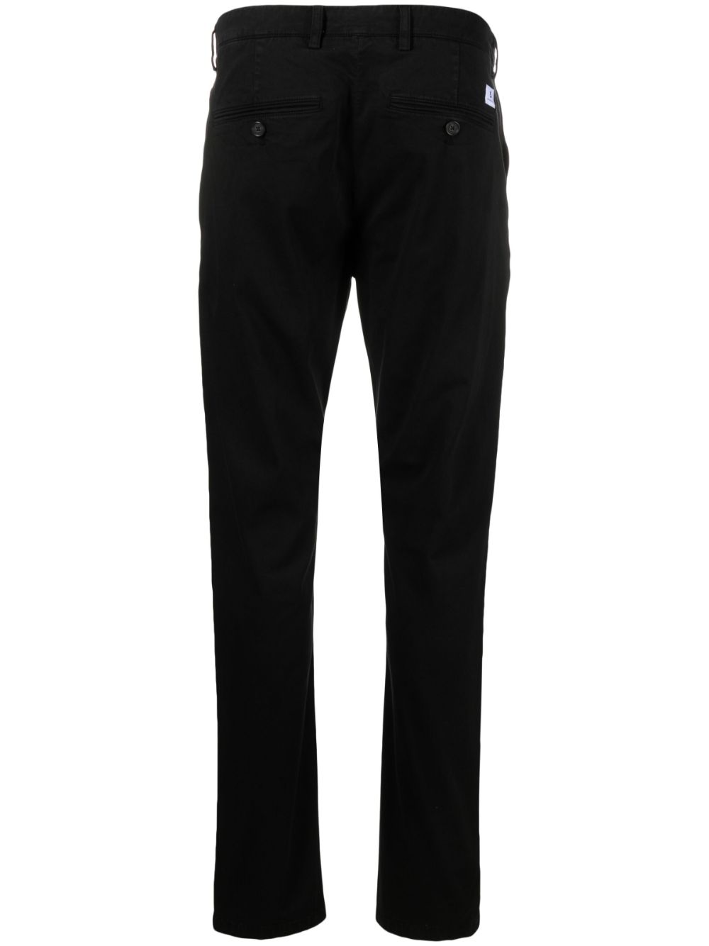 Department 5 slim-cut cotton trousers - Black