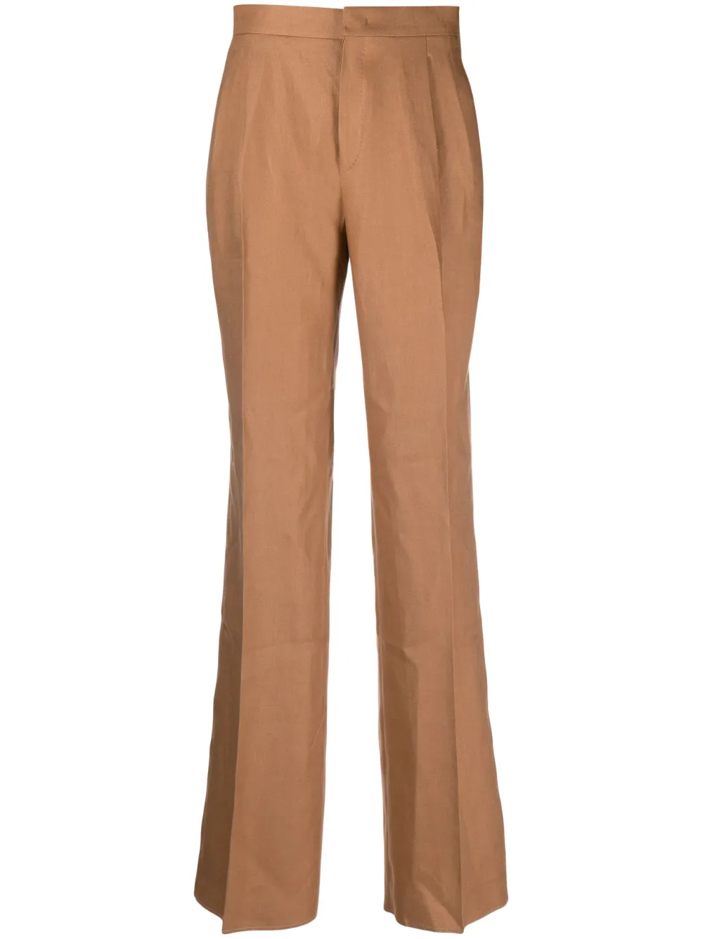 Tagliatore pressedcrease Linen Trousers Farfetch