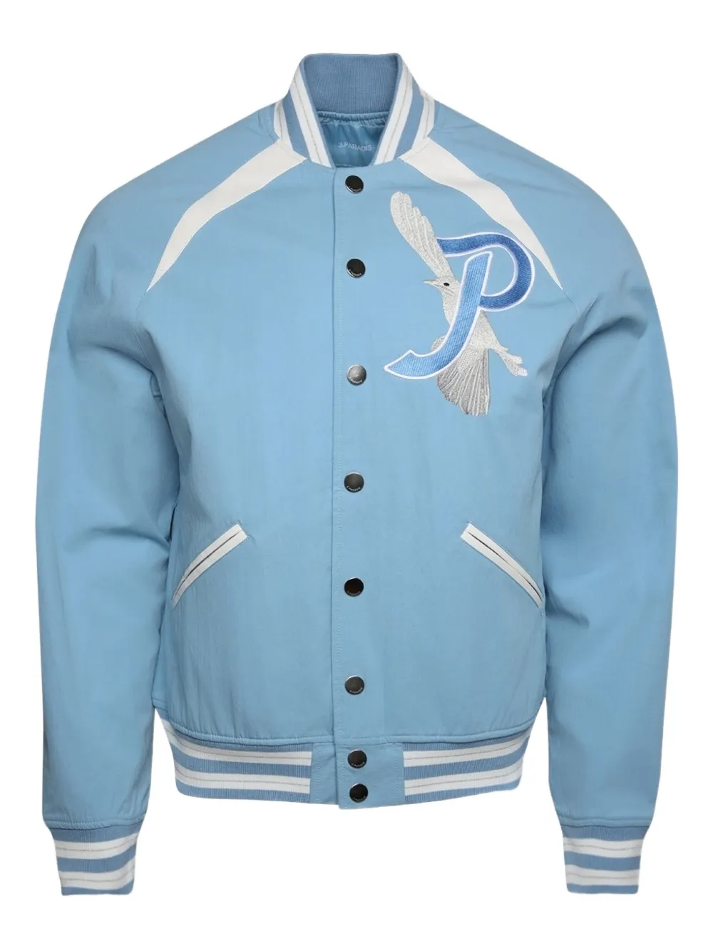 3paradis Embroidered Bomber Jacket In Animal Print