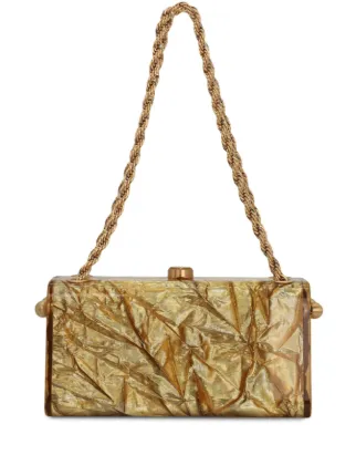 cult gaia シルバースパンコールバッグ CALDERA CLUTCH - SHINY SILVER – CULT GAIA