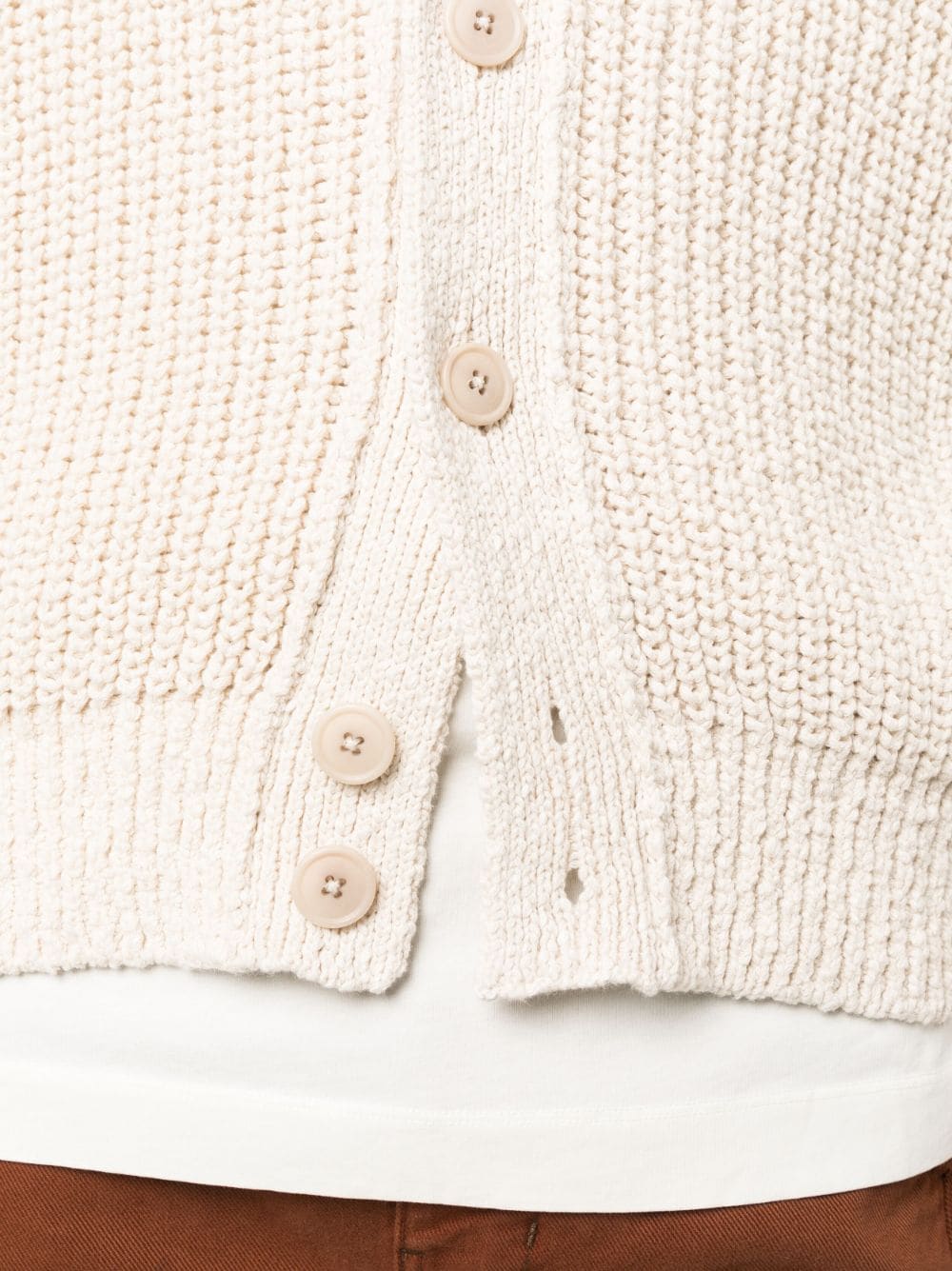 Lemaire Chunky ribbed-knit Cotton Cardigan - Farfetch