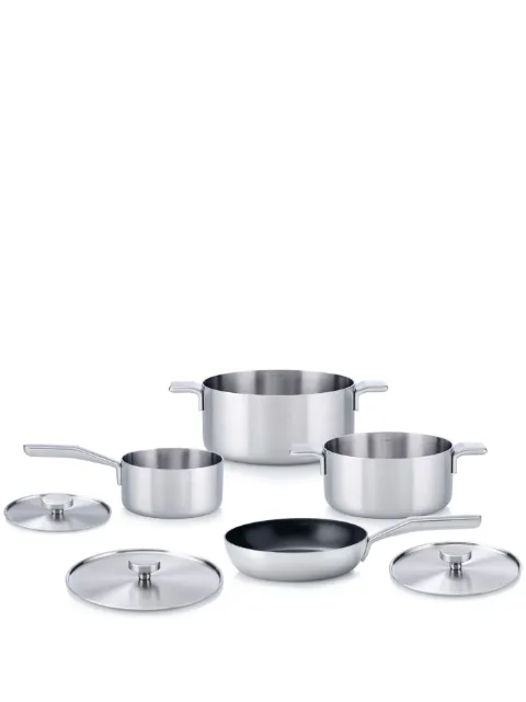 Alessi conjunto de siete ollas para cocinar