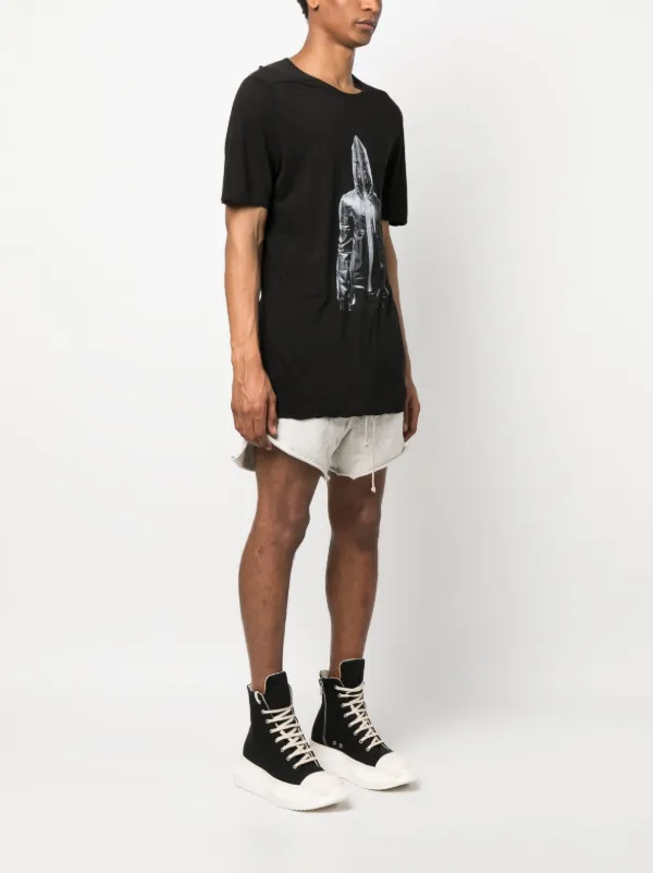 Tシャツ・カットソー Rick Owens Drkshdw Cotton T-Shirt Rick Owens DRKSHDW Level Strap Cotton T-Shirt | T-Shirts