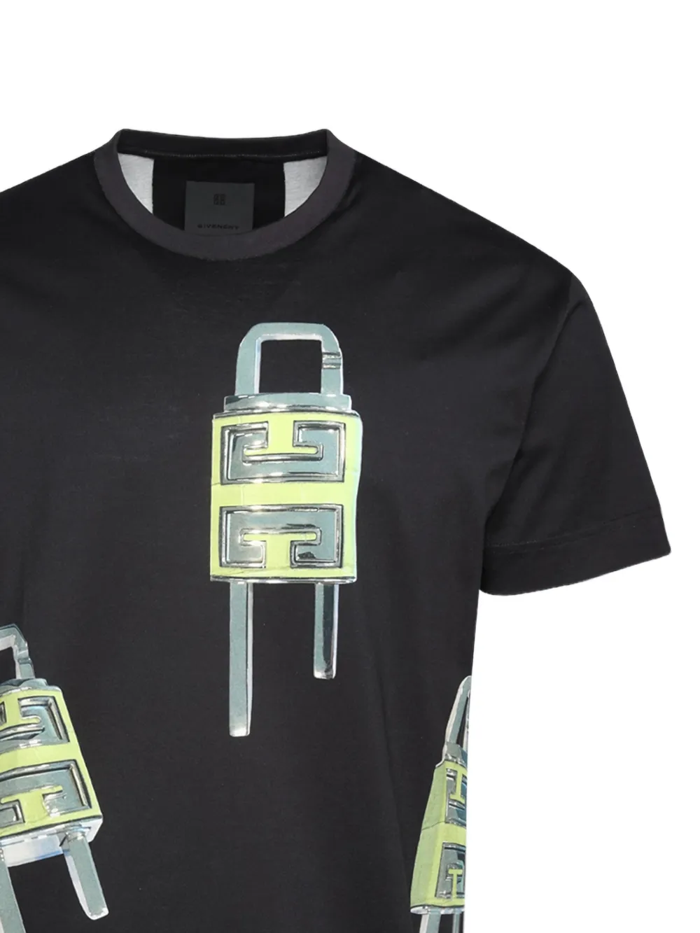  Givenchy Camiseta Oversize - Negro 