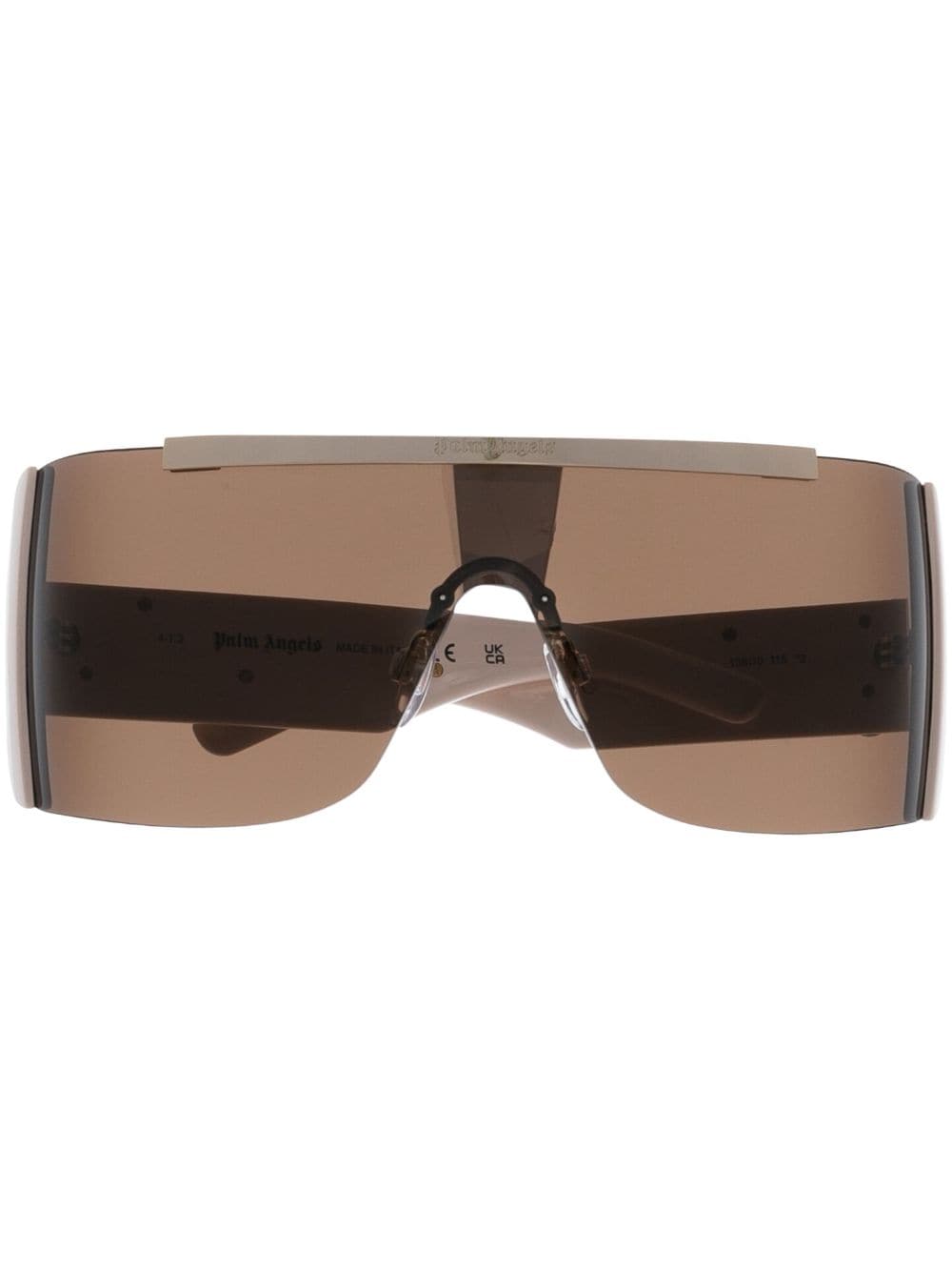 Los Angeles shield-frame sunglasses