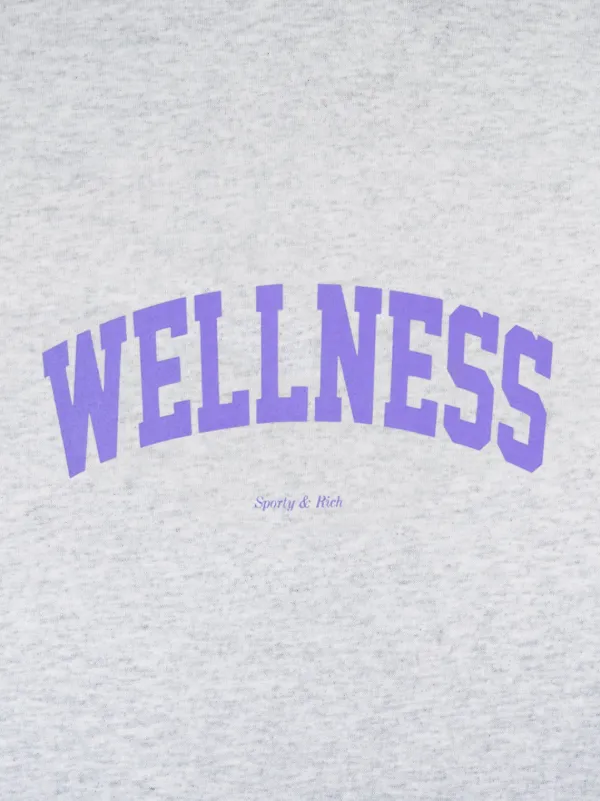 Sporty & Rich Wellness プリント パーカー | グレー | FARFETCH JP