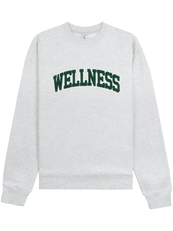 Sporty u0026 Rich Wellness motif-print Sweatshirt - Farfetch