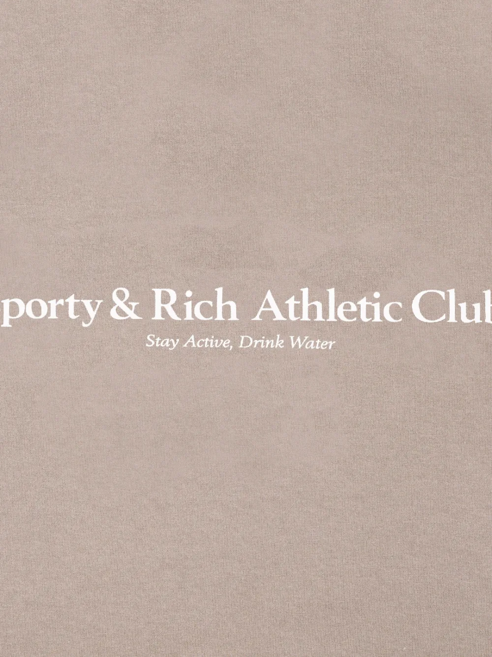 Sporty And Rich Athletic Club Cotton Biker Shorts In Neutrals