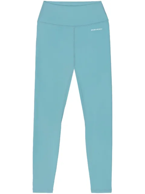 Sporty & Rich leggins con tiro alto y logo estampado