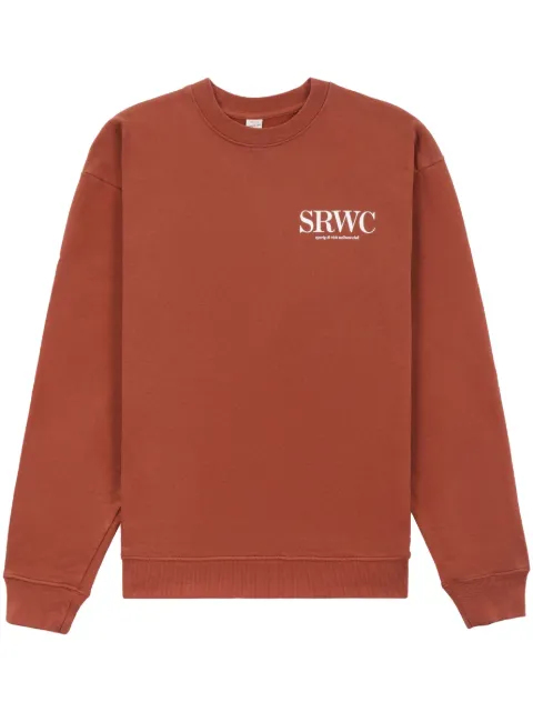 Sporty & Rich Upper East Side logo-print sweatshirt