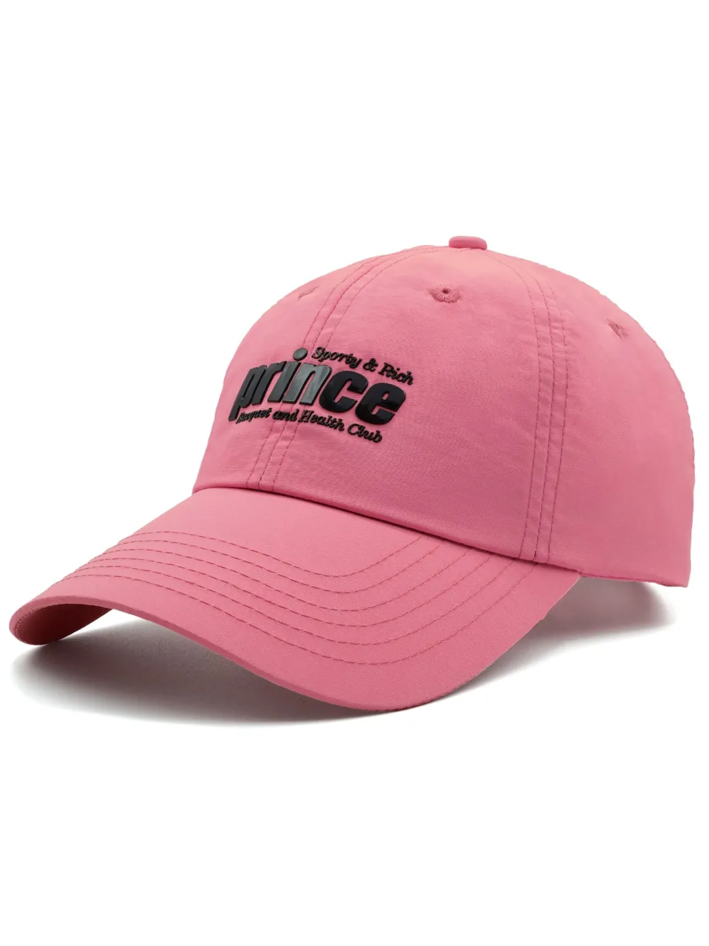 Sporty And Rich Logo-print Cap In Pink