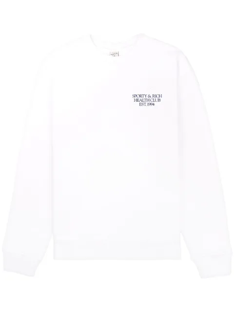 Sporty & Rich 94 Health logo-print sweatshirt