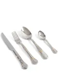 Seletti Kintsugi cutlery set (4-piece) - Silver