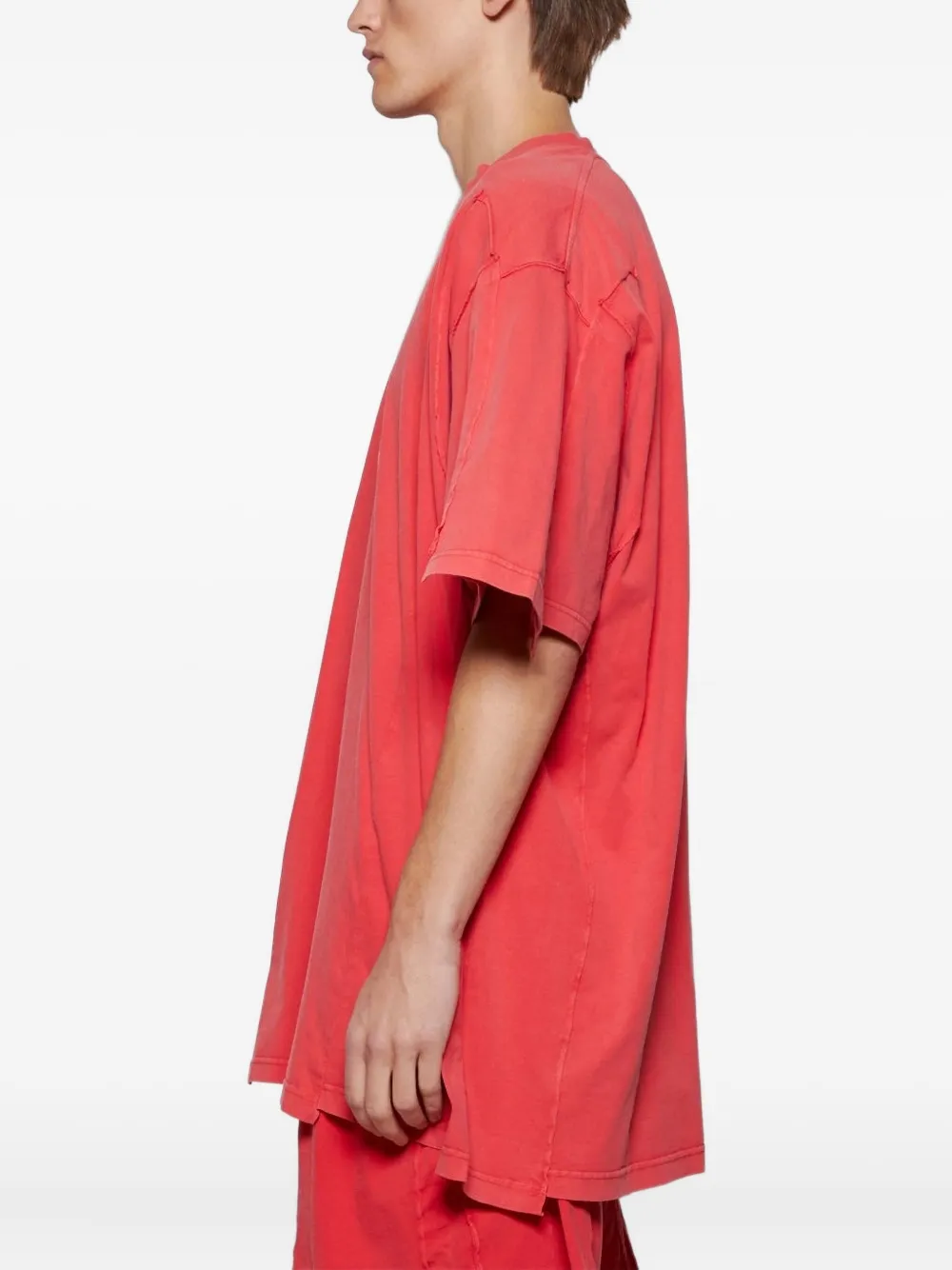 VETEMENTS T-shirt met wolkenprint Rood