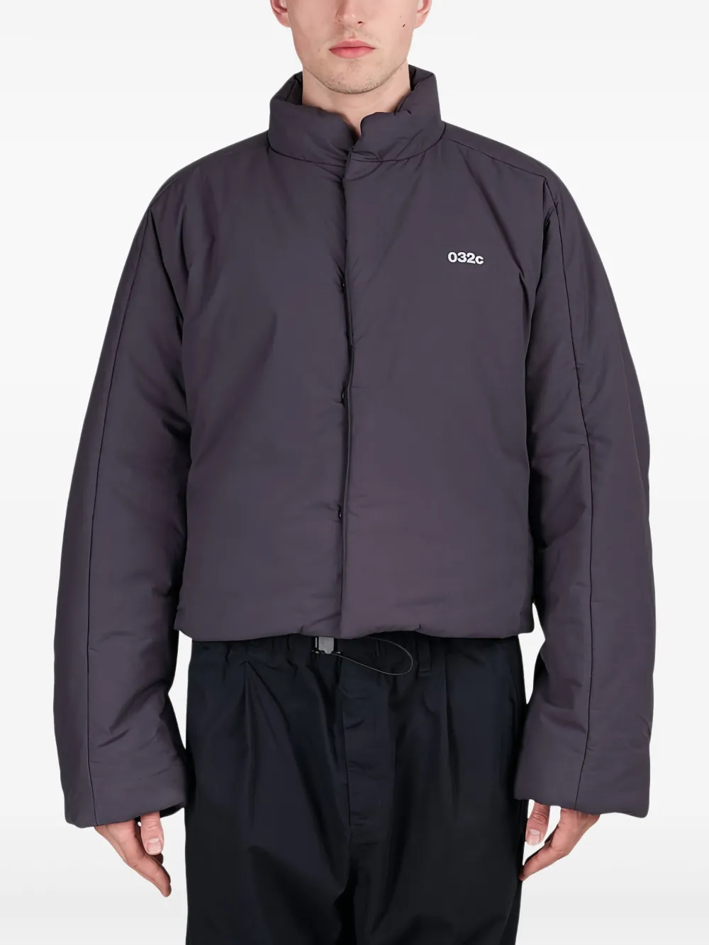 032c Trapeze padded jacket | Purple | Image 1