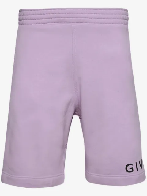 Givenchy logo-print cotton shorts