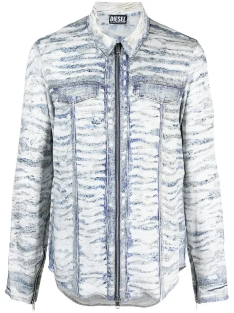 Diesel denim long-sleeved shirt  