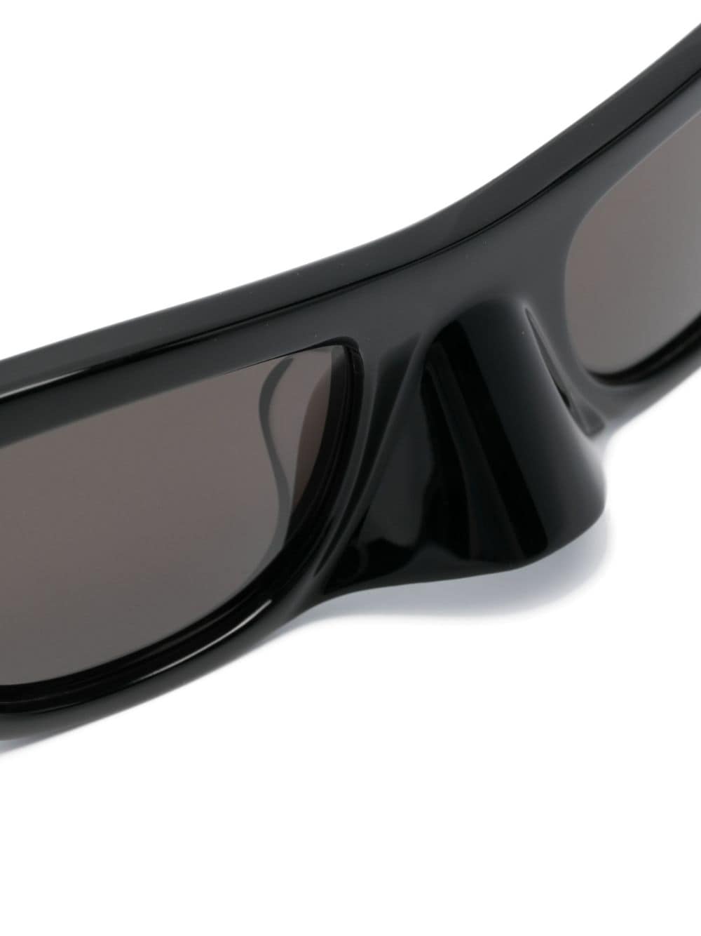 Shop Palm Angels Myrtle Square-frame Sunglasses In Black