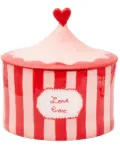 LAETITIA ROUGET Love Box hand-painted ceramic storage jar - Red