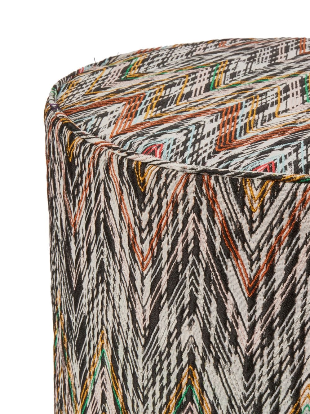 Missoni Home Cilindervormige poef - Veelkleurig