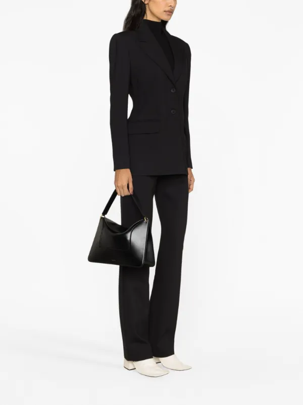 Materiel Corset single-breasted Blazer Black FARFETCH ID