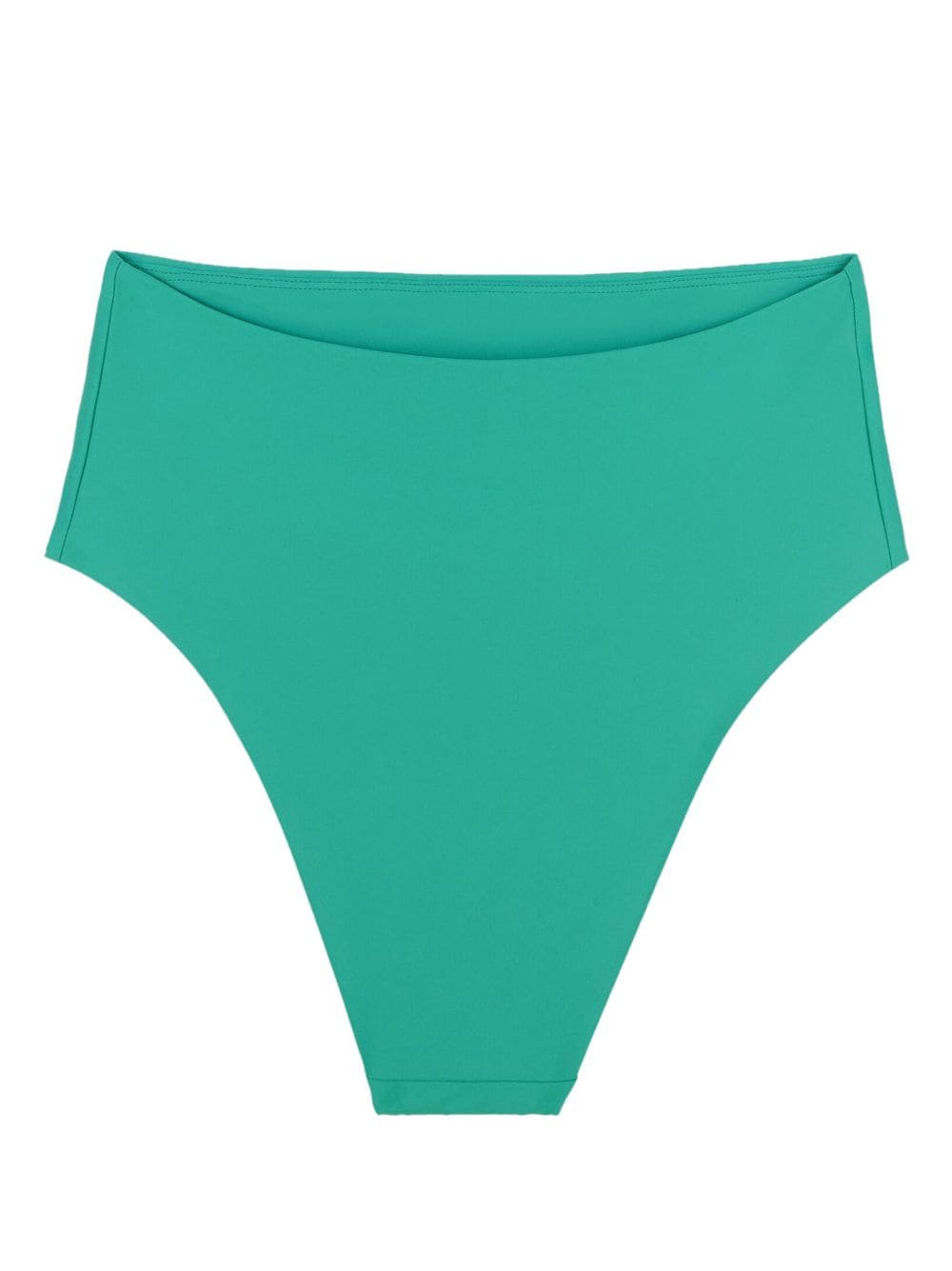 Shop Sporty And Rich Jane Logo-print Bikini Bottoms In Green