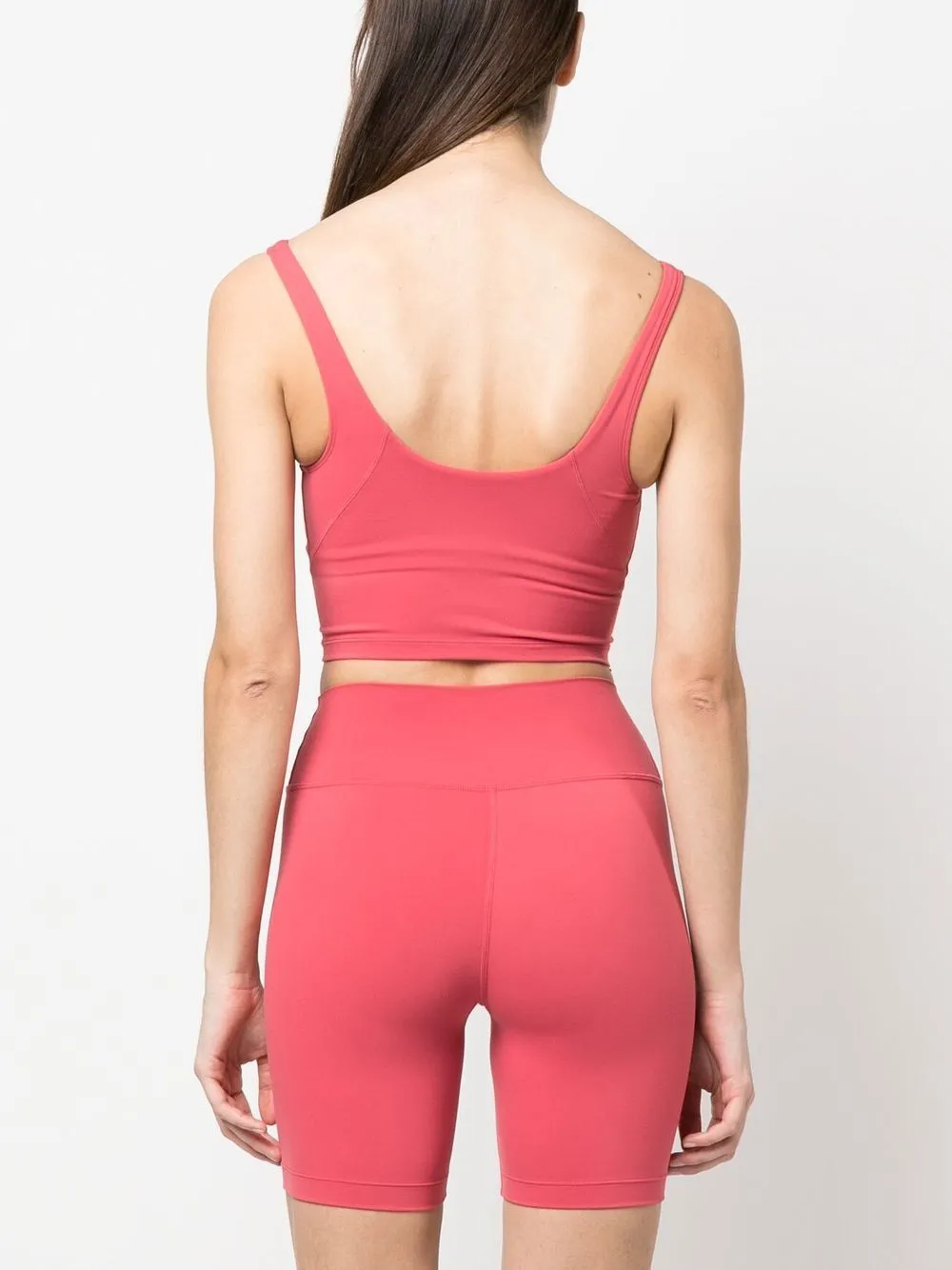 Shop Sporty And Rich N.03 Cropped Tank Top In Red