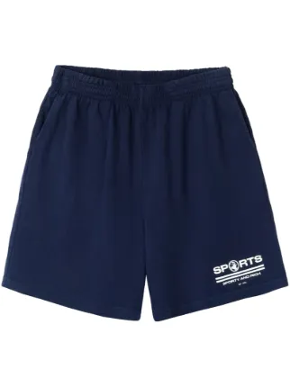 sporty&rich ショートパンツ Sporty & Rich ショートパンツ | ブラウン | FARFETCH JP