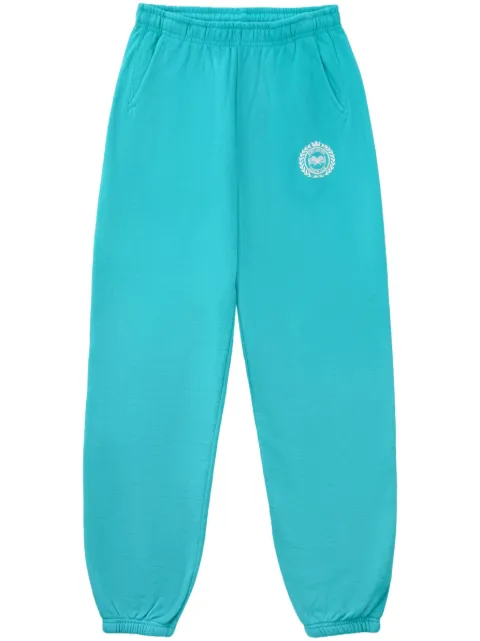 Sporty & Rich Crest cotton track pants 
