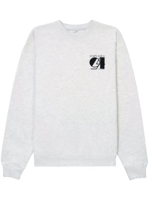 Sporty & Rich Studio logo-print sweatshirt