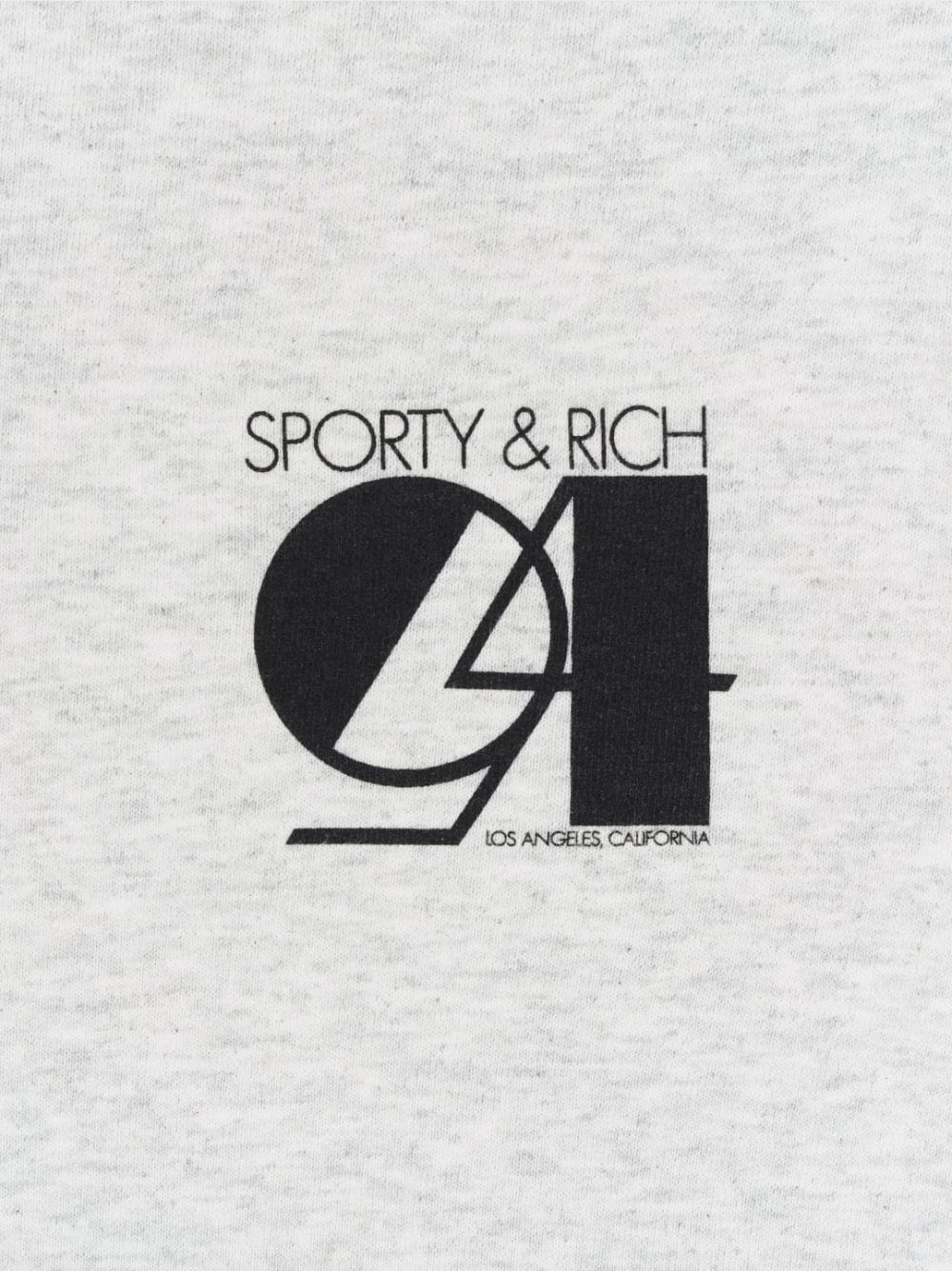 Shop Sporty And Rich Studio Logo-print Sweatshirt In Grey