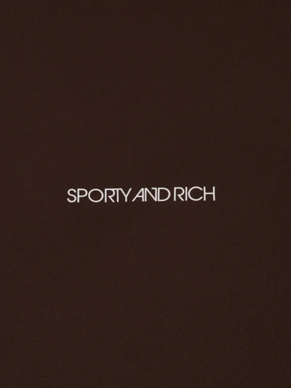 Sporty & Rich バイカーショーツ | ブラウン | FARFETCH JP