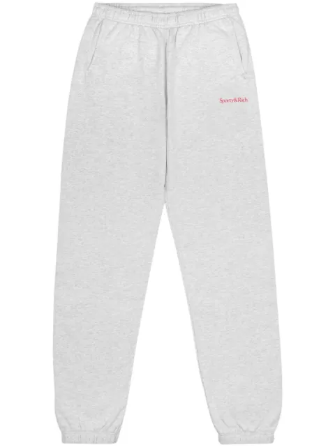 Sporty & Rich logo-print track pants
