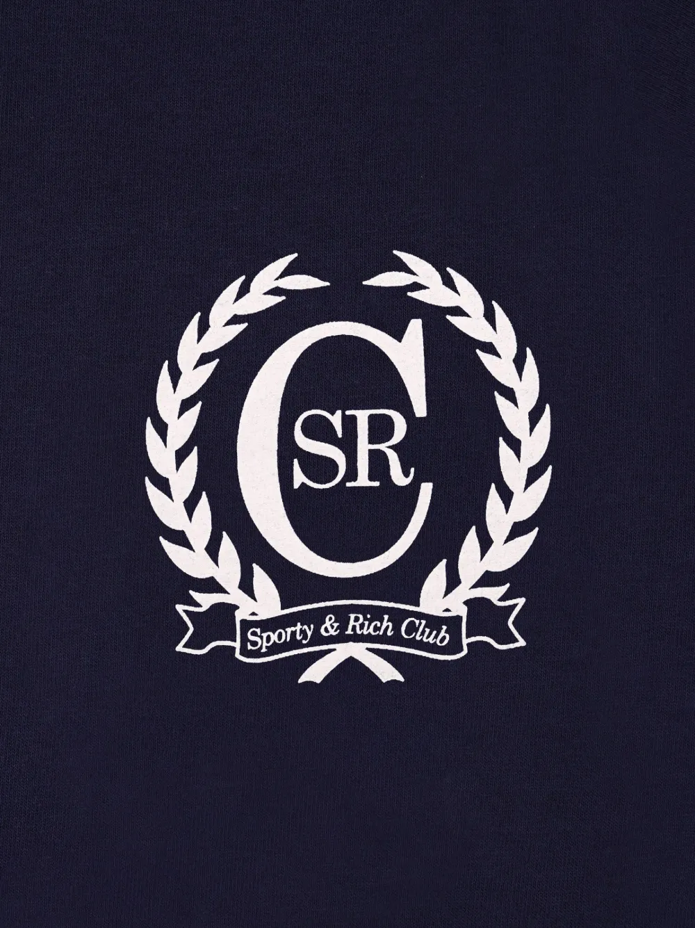 Sporty & Rich Ccrest logoprint Tshirt Farfetch