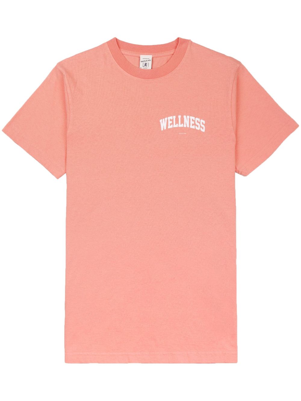 Sporty And Rich Wellness Ivy Graphic-print T-shirt In Orange