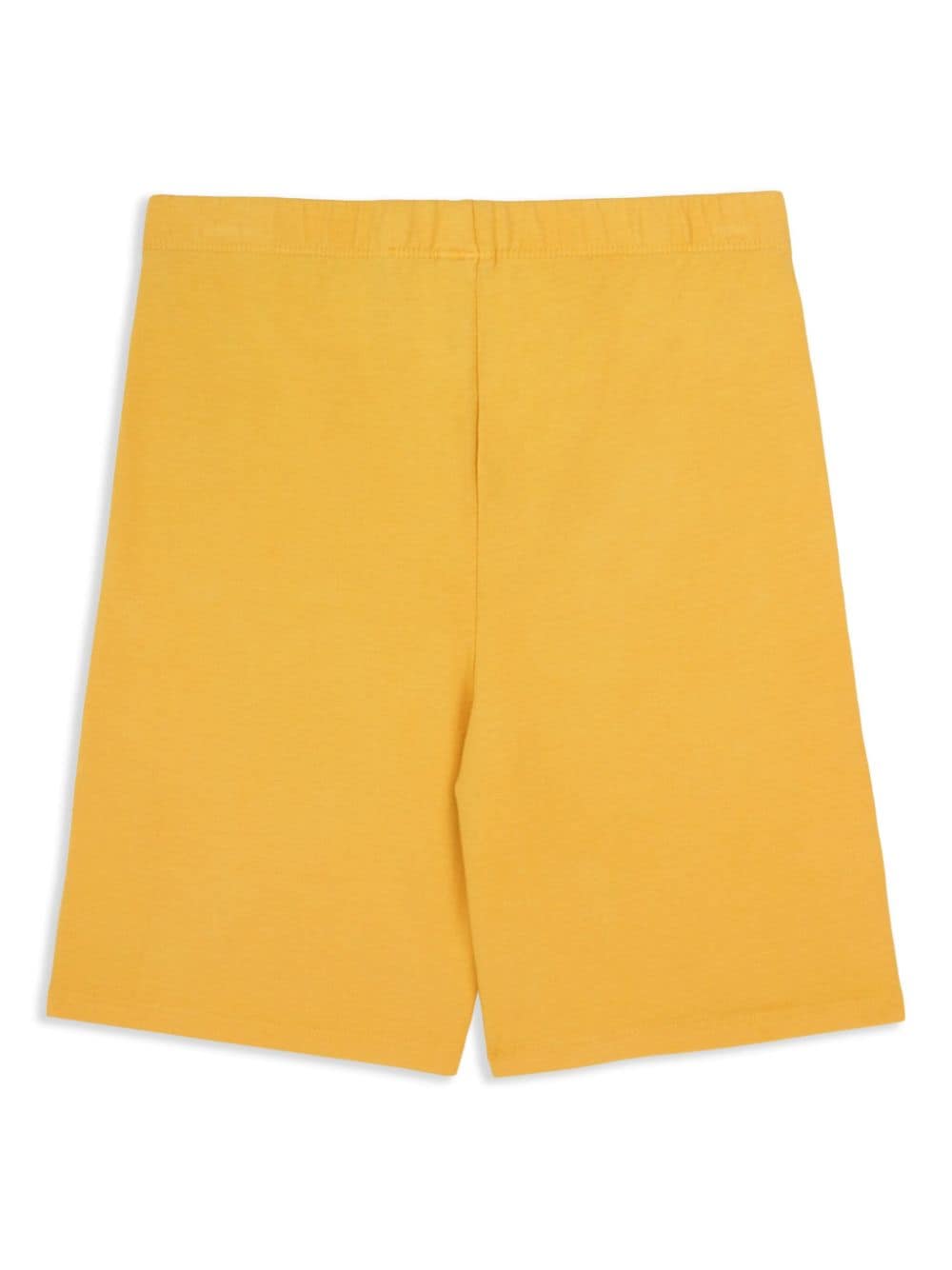 Shop Sporty And Rich Track Club Cotton Shorts In Gold