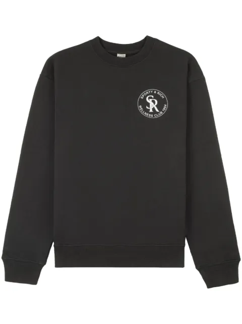 Sporty & Rich S&R logo-print sweatshirt