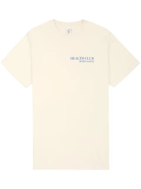 Sporty & Rich Stay Hydrated cotton T-shirt 